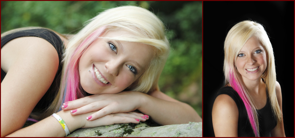 Gerald Fagan Photography Twin Valley Highschool Senior Portrait on location and in studio